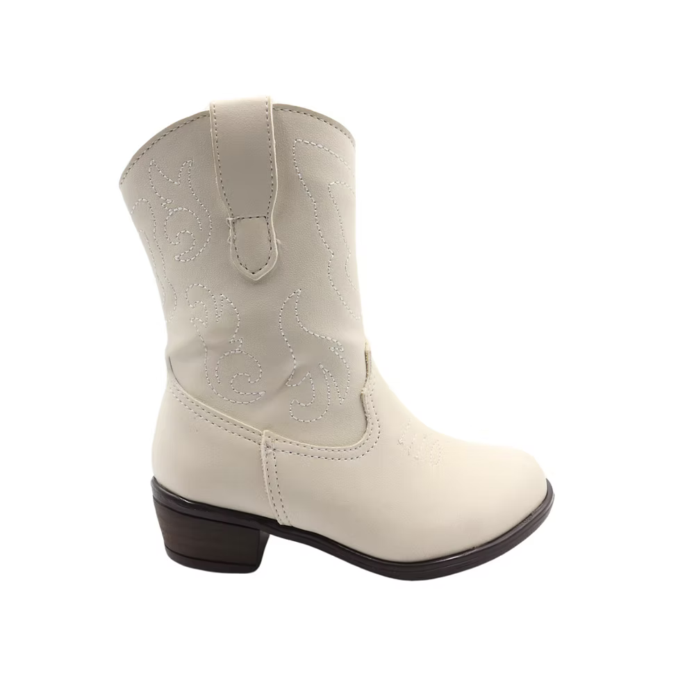 Bota clásica marfil para niña - cómoda y resistente | Jakuna