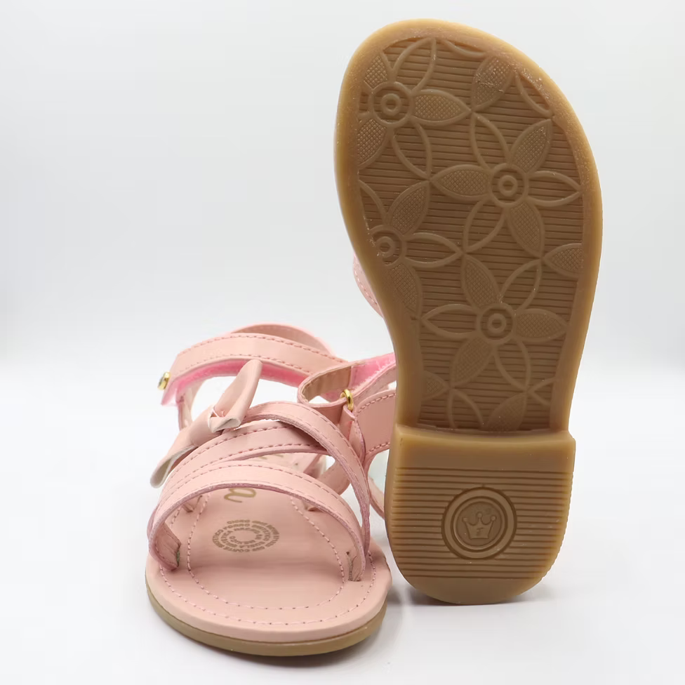 Sandalia rosa cómoda para niña – ligera y fresca para uso diario | Jakuna