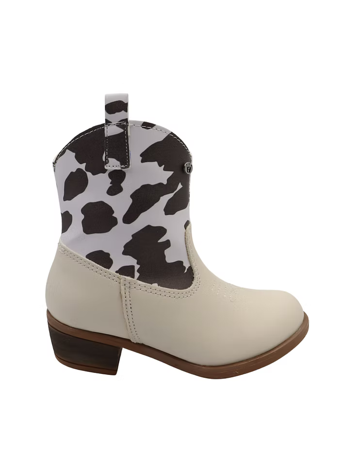 Bota vaquera latte para niña - cómoda y resistente | Jakuna