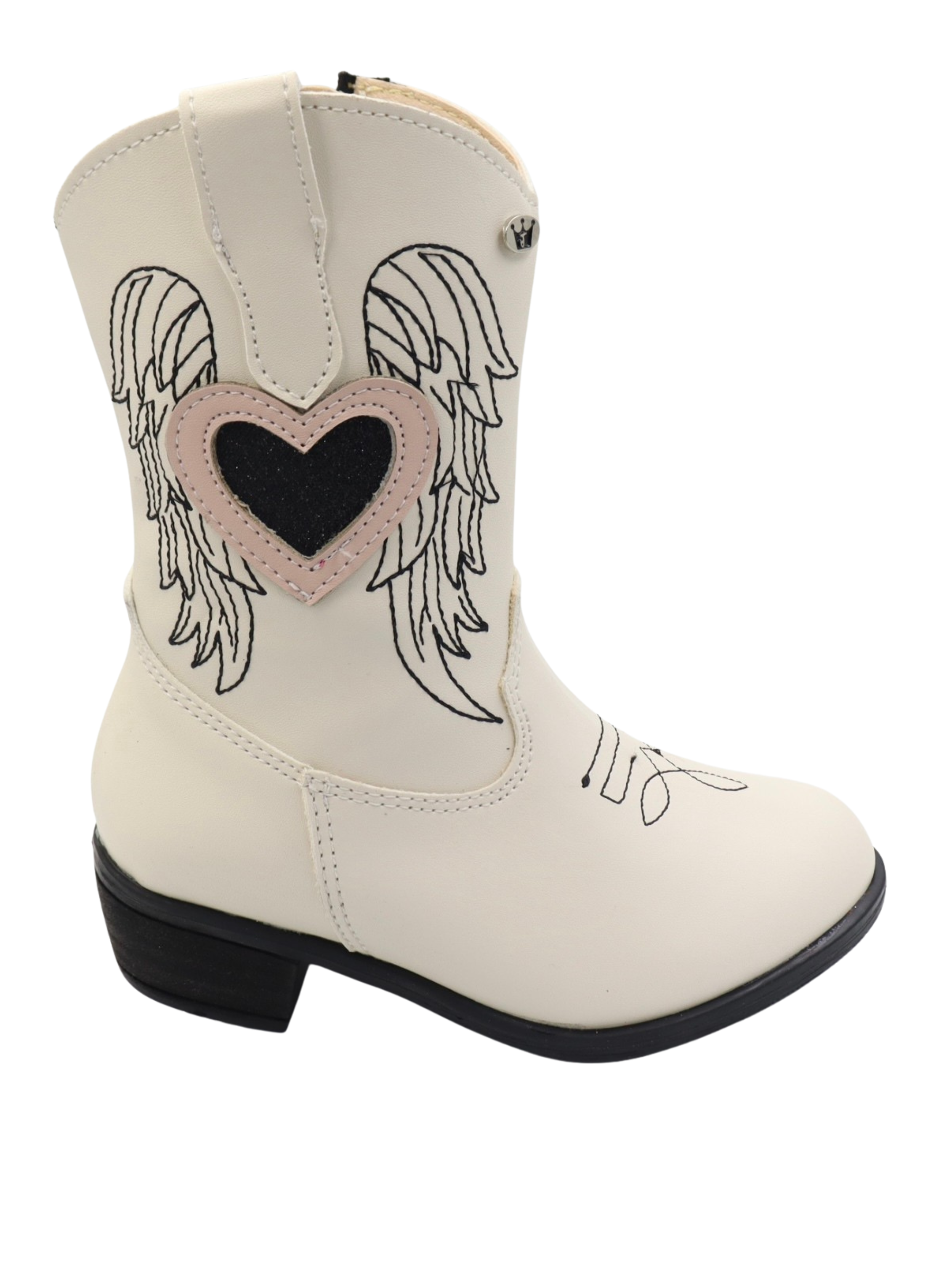 Bota de corazón con alas para niña - cómoda y resistente | Jakuna