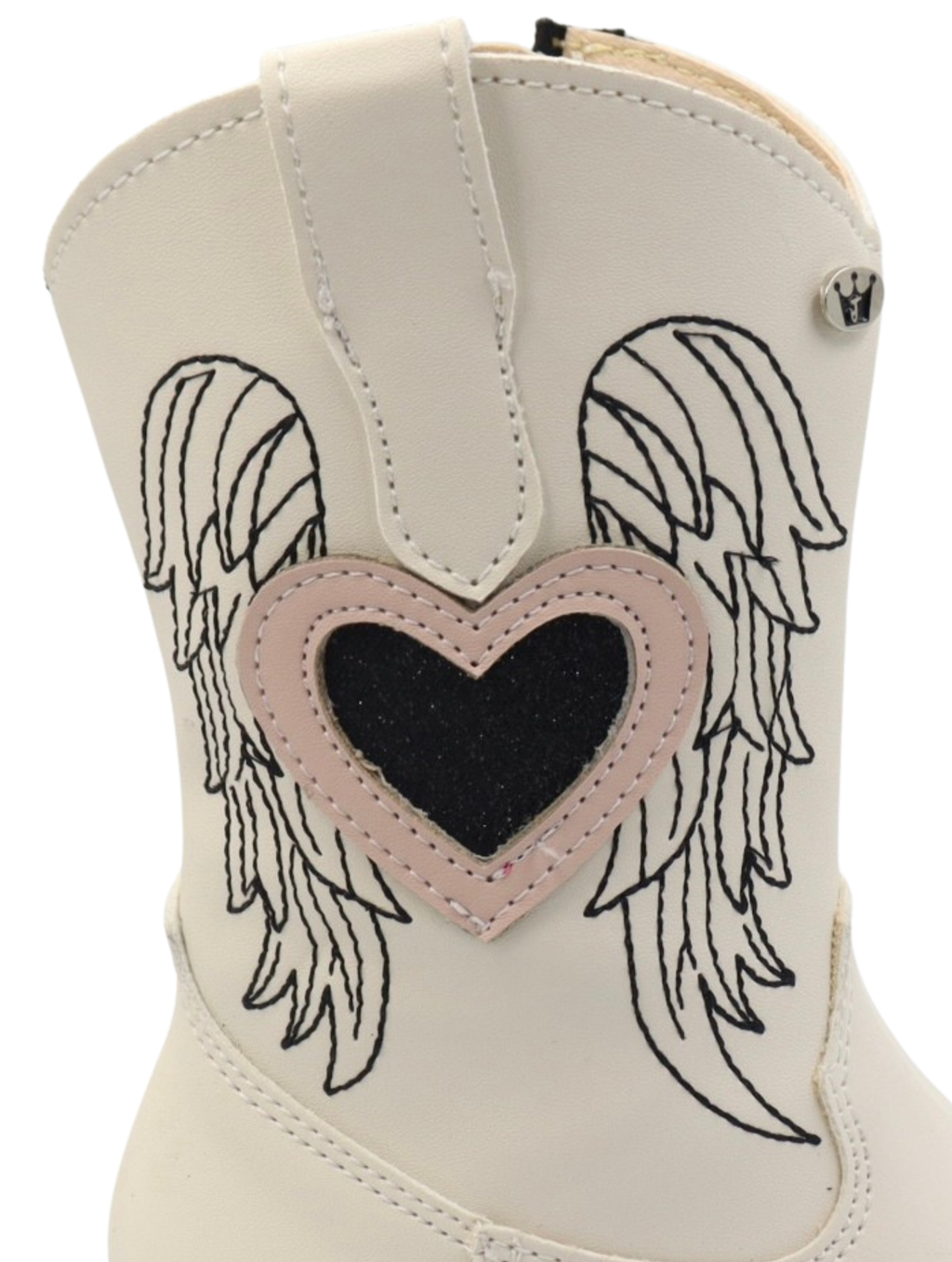Bota de corazón con alas para niña - cómoda y resistente | Jakuna