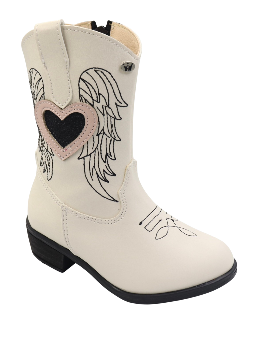 Bota de corazón con alas para niña - cómoda y resistente | Jakuna