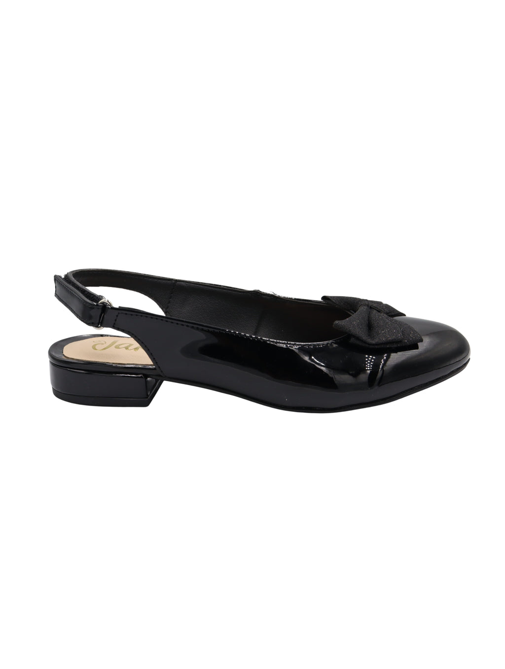 Balerina negra con moño para niña - cómoda y elegante | Jakuna