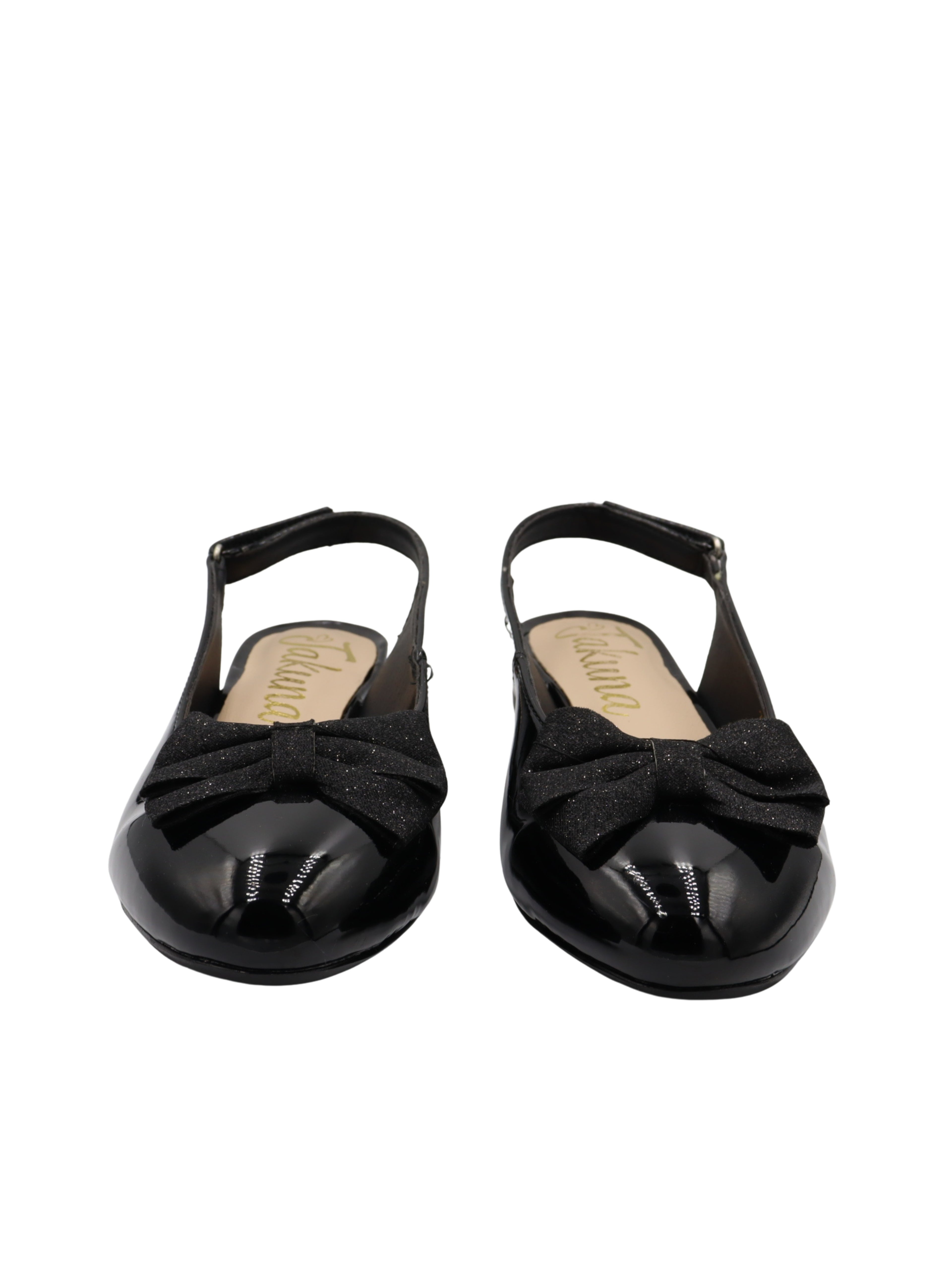 Balerina negra con moño para niña - cómoda y elegante | Jakuna