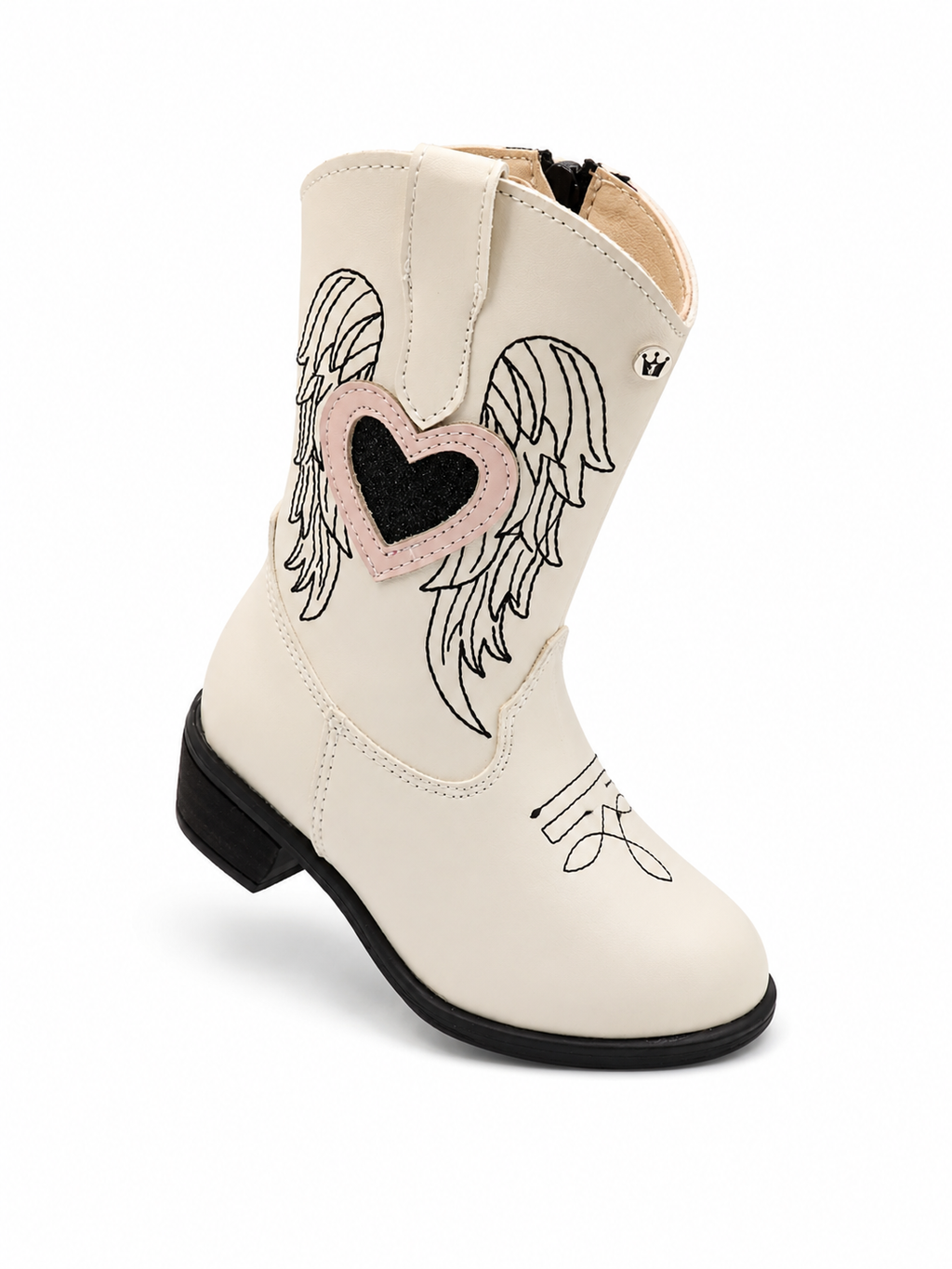 Bota de corazón con alas para niña - cómoda y resistente | Jakuna