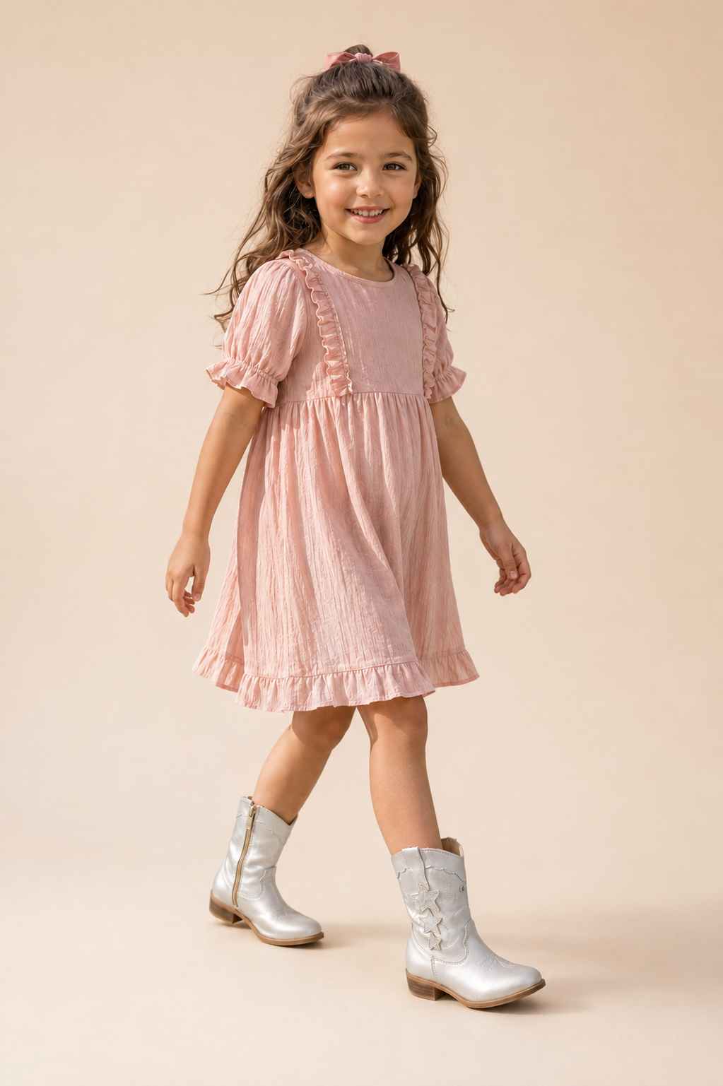 Bota de estrellas para niña - cómoda y resistente | Jakuna