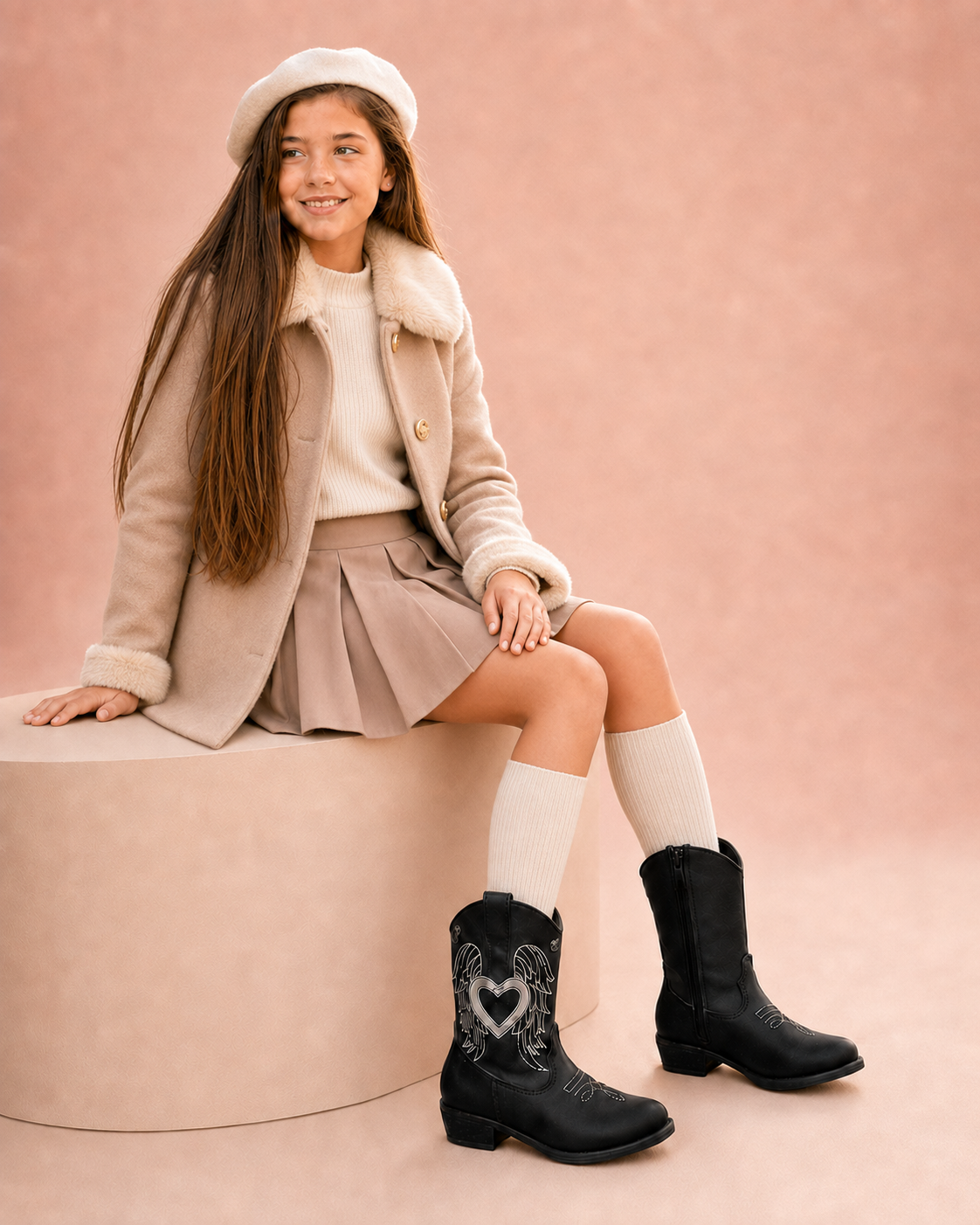 Bota de corazón con alas para niña - cómoda y resistente | Jakuna (Copia)