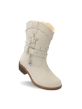 Bota latte con estrella para niña - cómoda y resistente | Jakuna