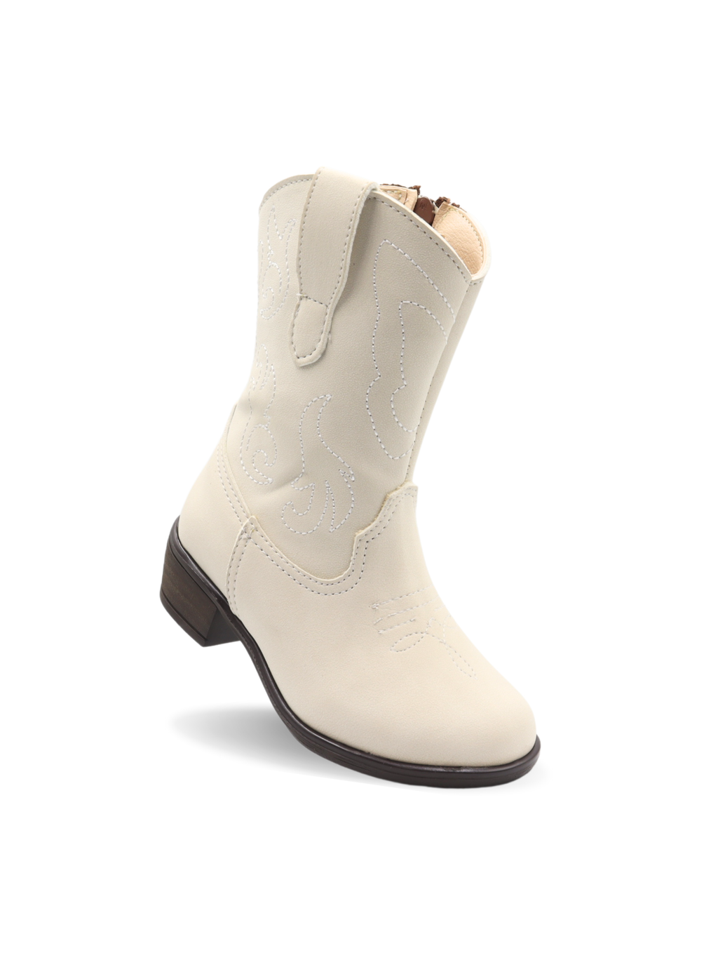Bota clásica marfil para niña - cómoda y resistente | Jakuna